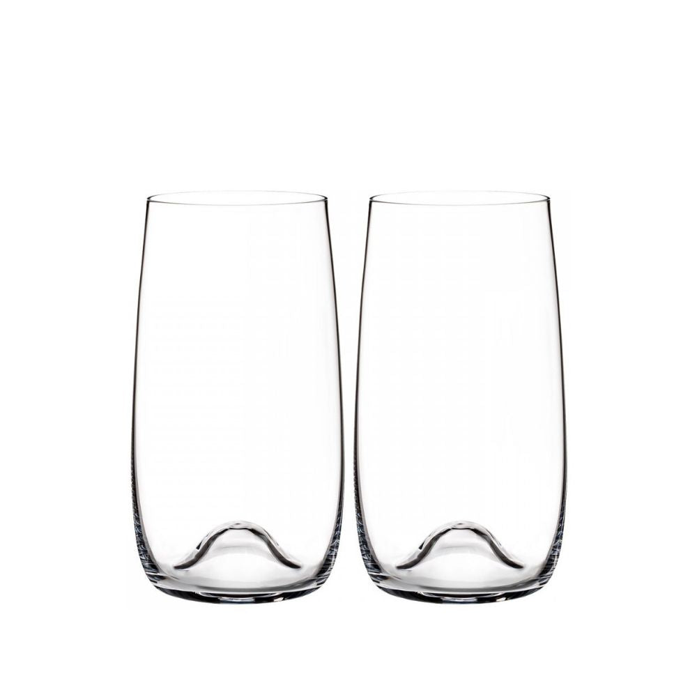 Waterford Set Of 2 store Elegance Long Drink Glasses