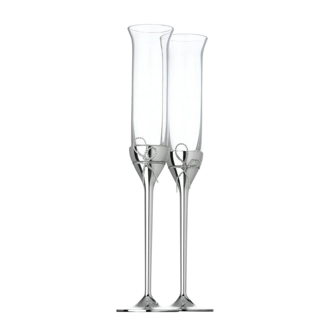 Designer toasting shop flutes