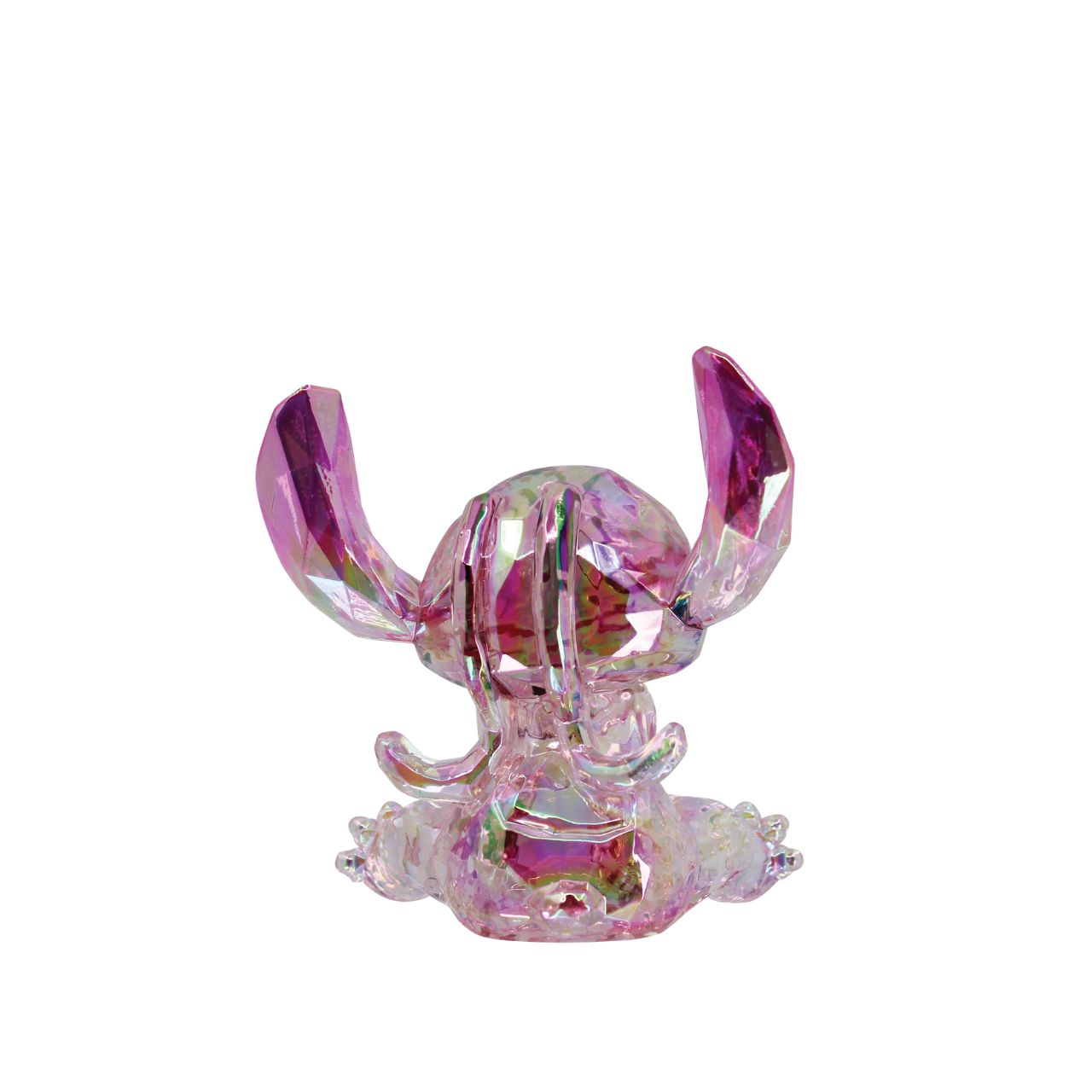 Celebrate your love for Disney with this "gem-cut" acrylic sculpture of your favourite character: Angel. The girlfriend of the naughty alien Stitch, she is sure to be a popular piece in your home collection. Comes in a branded gift box.