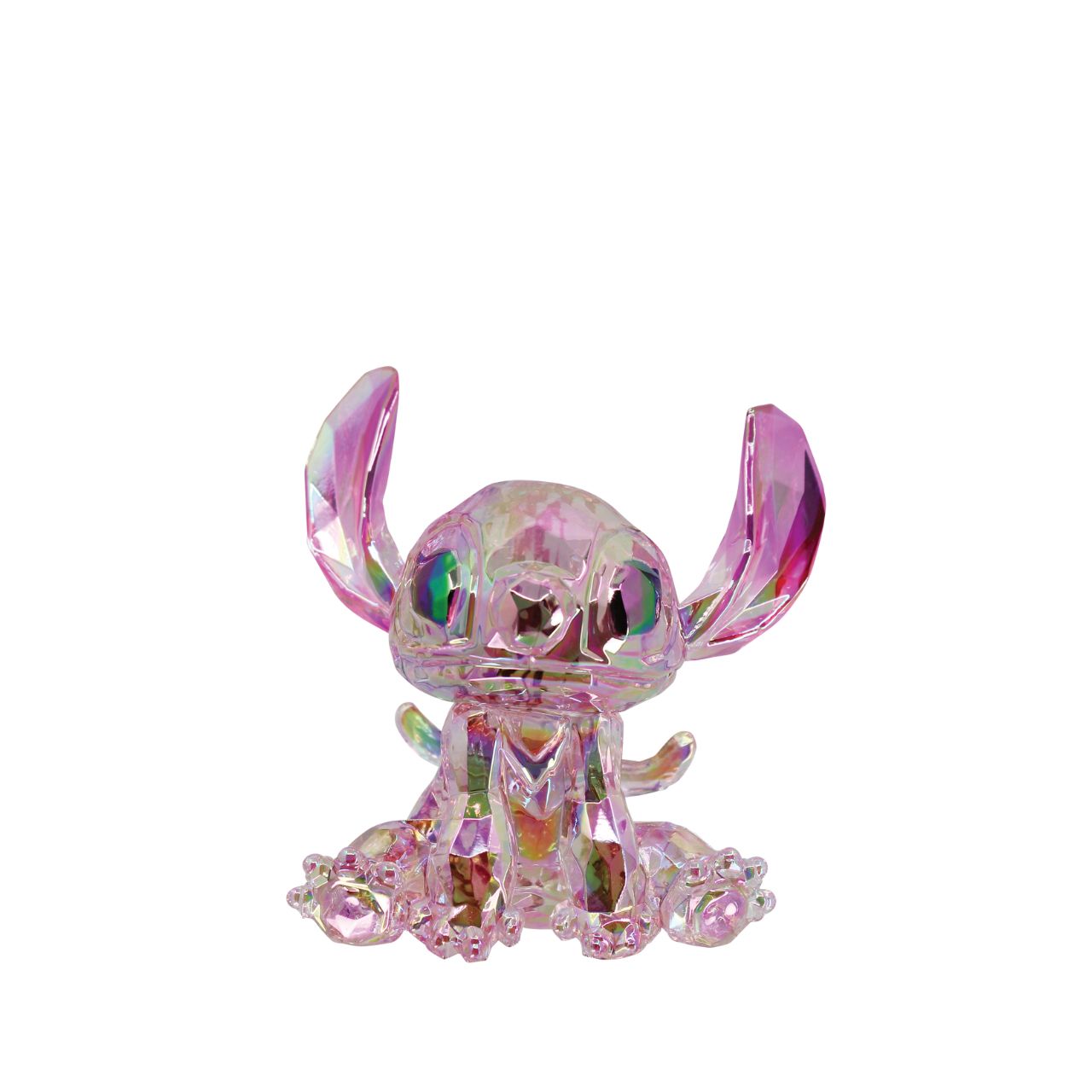 Celebrate your love for Disney with this "gem-cut" acrylic sculpture of your favourite character: Angel. The girlfriend of the naughty alien Stitch, she is sure to be a popular piece in your home collection. Comes in a branded gift box.