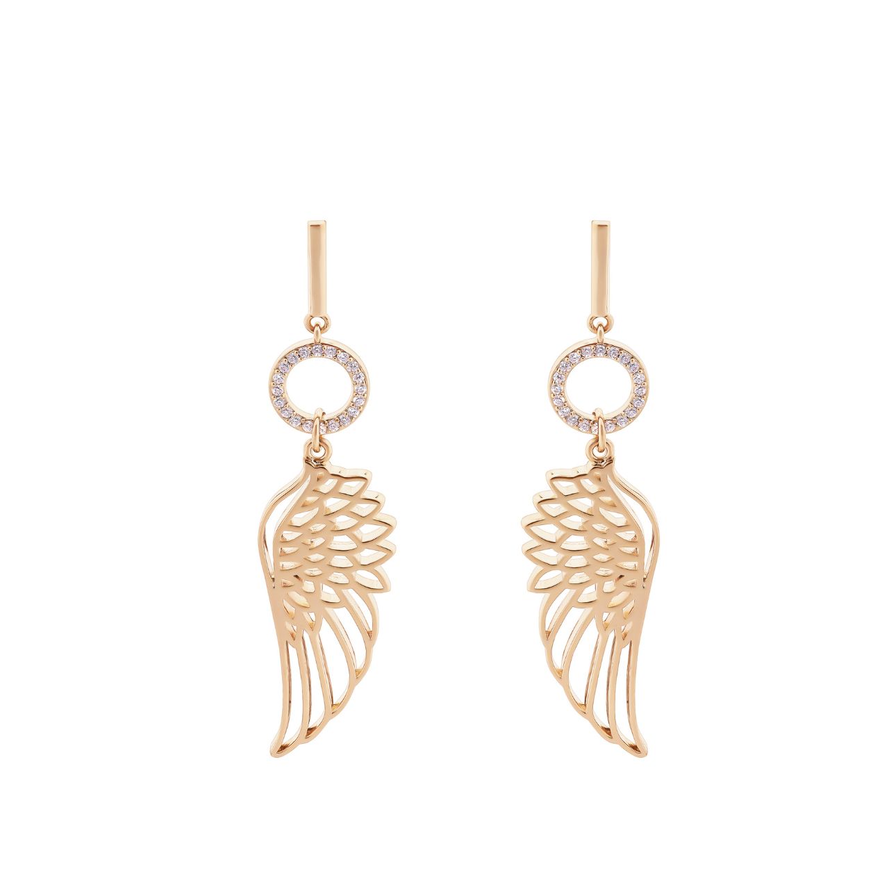 Elevate your style with these stunning silver Angel Wing Earrings from Tipperary. Crafted with expert precision, these earrings feature delicate angel wing details for a beautiful and timeless look. Perfect for any occasion and sure to be a cherished addition to your jewellery collection.