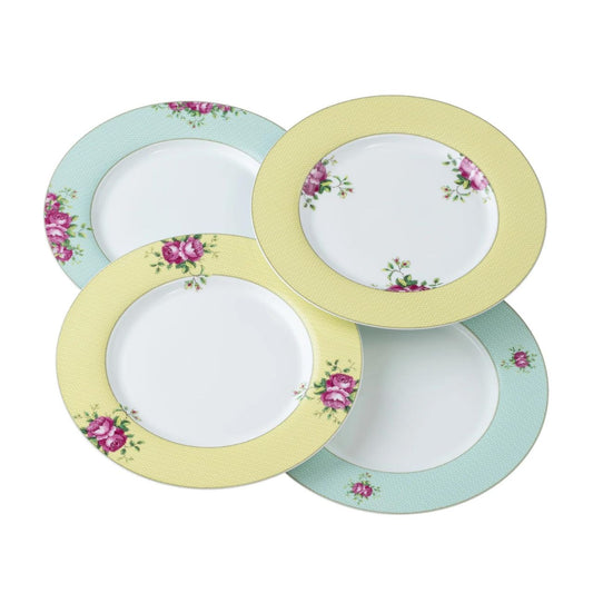 Taking inspiration from the vast archive of artwork from Aynsley's over 240 year history, the pattern has been re-imagined with contemporary sensibilities. These Archive Rose Dinner Plates are timeless and classic perfect for any occasion.