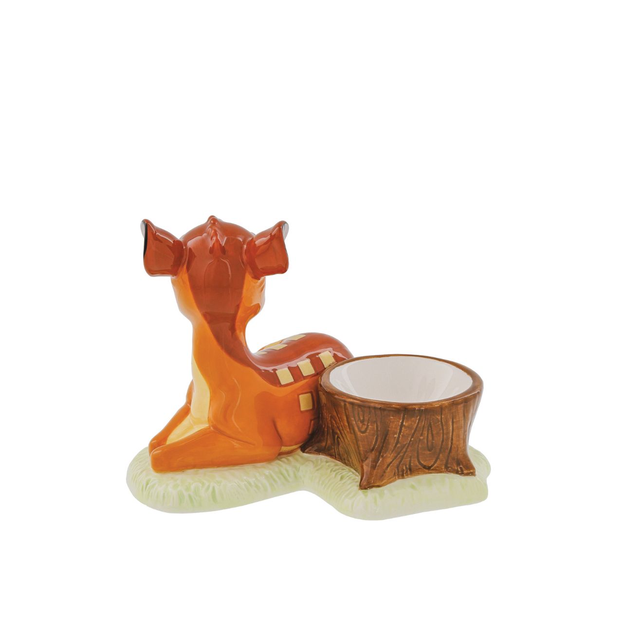 Add a touch of Disney nature to your kitchen and treat yourself to a perfectly cooked boiled egg in this super cute Bambi themed egg cup. Perfect functional gift or self-purchase for any Disney fan. This ceramic ornamental egg cup is hand wash only