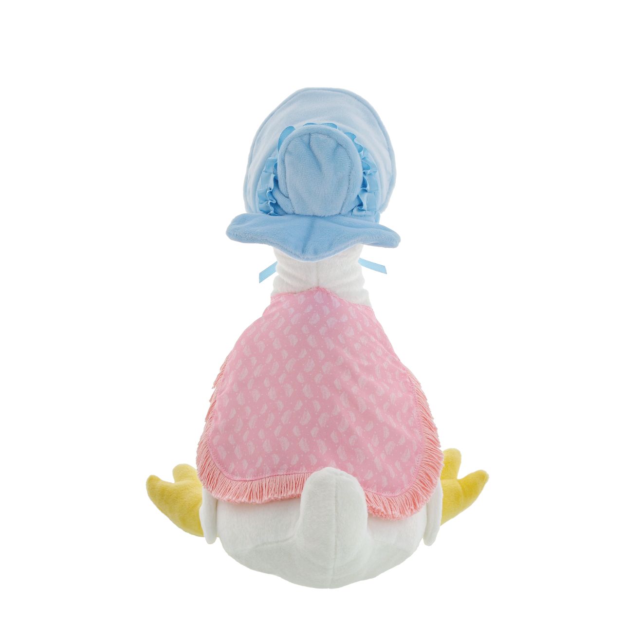 This Jemima Puddle-Duck soft toy is made from beautifully soft fabric and is dressed in clothing exactly as illustrated by Beatrix Potter, with her signature beautiful bonnet and shawl. The Peter Rabbit collection features the much loved characters from the Beatrix Potter books and this quality and authentic soft toy is sure to be adored for many years to come. 