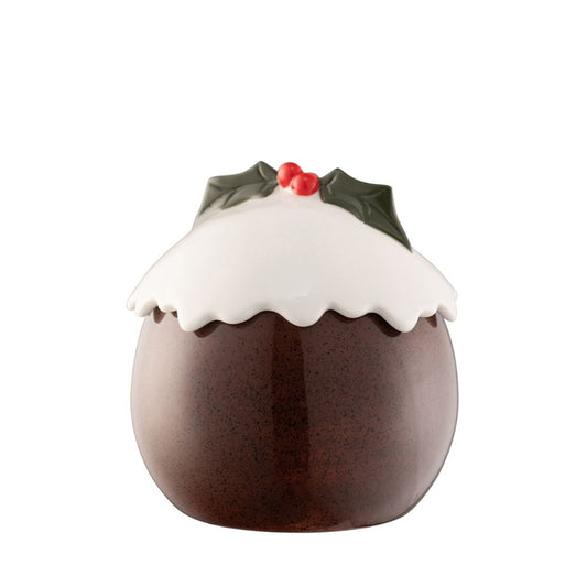 Bring some fun to your table when you entertain this Christmas. Our novelty Christmas Pudding Tableware Collection includes a pair of mugs, covered pot with spoon and small jug, salt and pepper set and sweet jar. As a gift for your friend or loved one, why not fill the jar with their favourite sweets or homemade treats, making it an extra special gift?