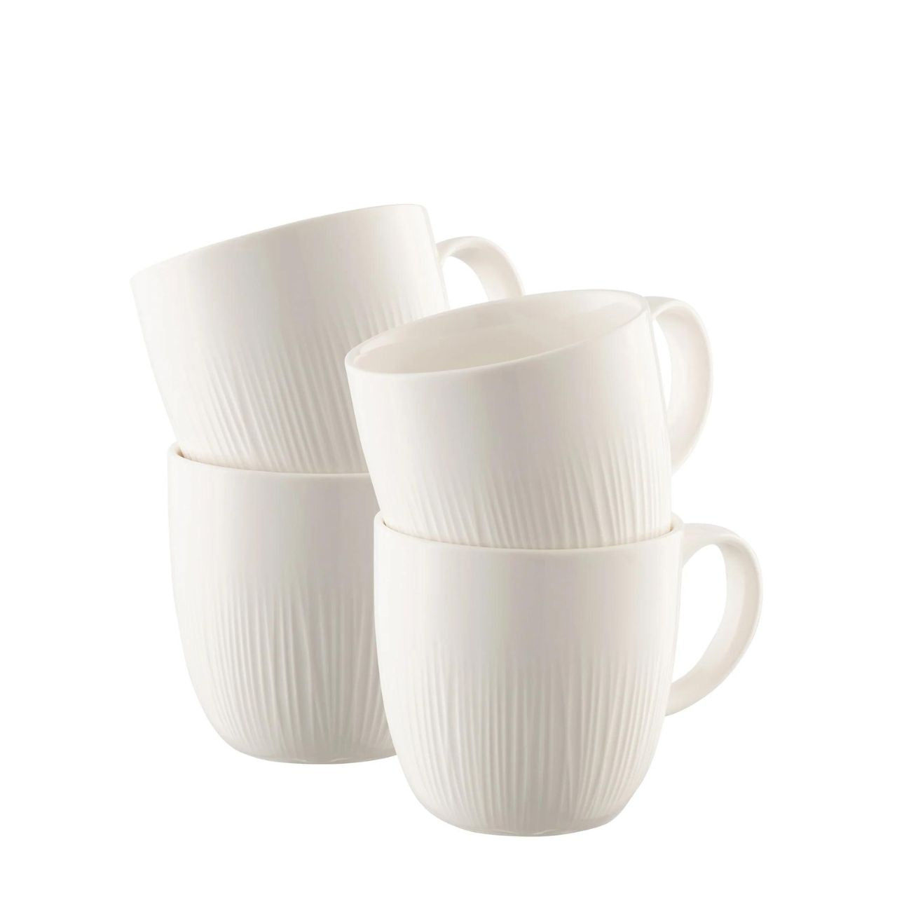 The Erne tableware collection is crafted from crisp white porcelain, featuring a subtle linear pattern inspired by the banks of the Lough Erne. A simple and striking collection, Erne is ideal for elegant celebrations yet practical and perfect for everyday use. This timeless design will appeal to both contemporary minimalist tastes or more traditional sensibilities, merging seamlessly into your home and style. 