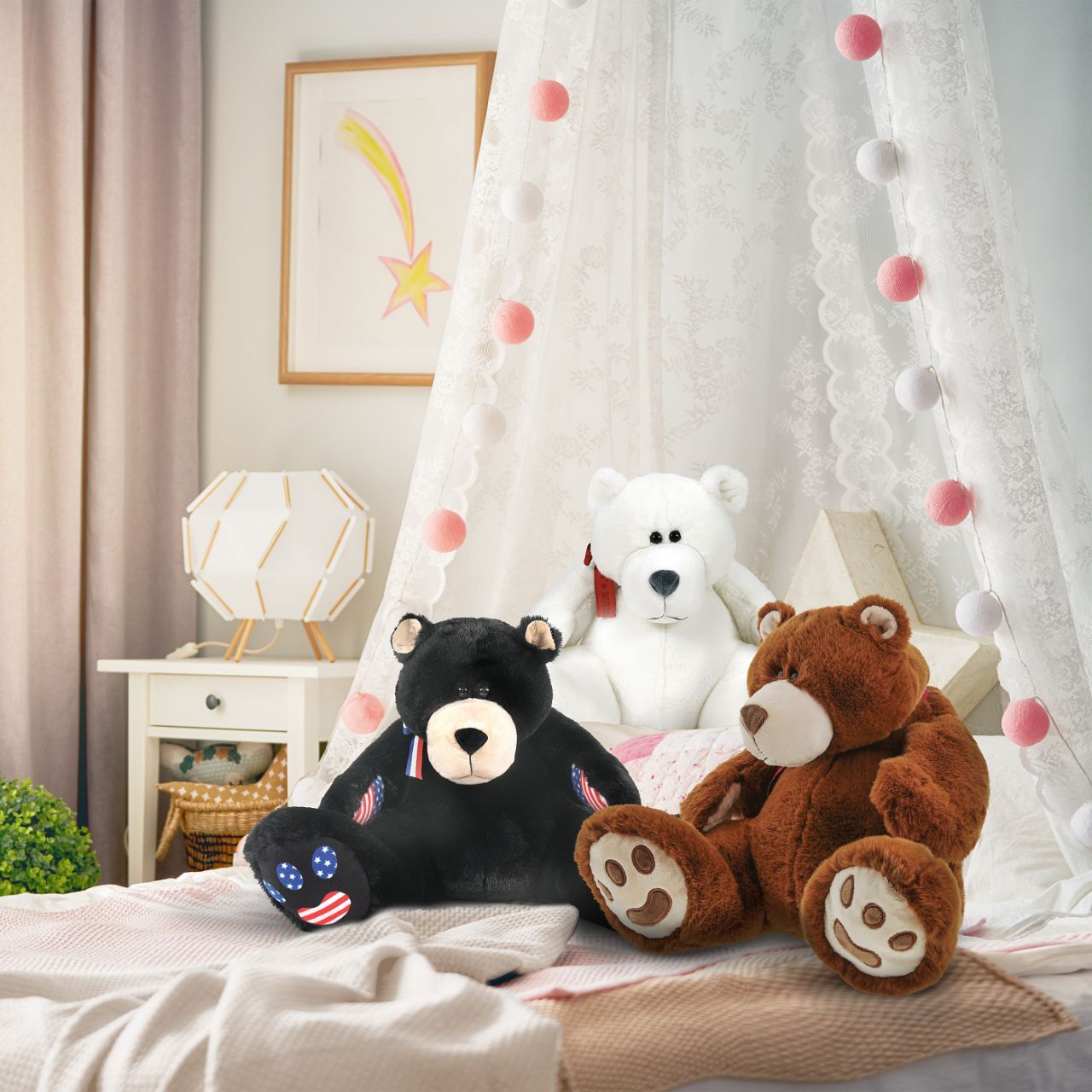 Adored by teddy bear lovers young and old, each Boyds Bears heirloom will paw prints on your heart. The super soft Bubba Amber is part of the Boyds Bears 45th anniversary collection.