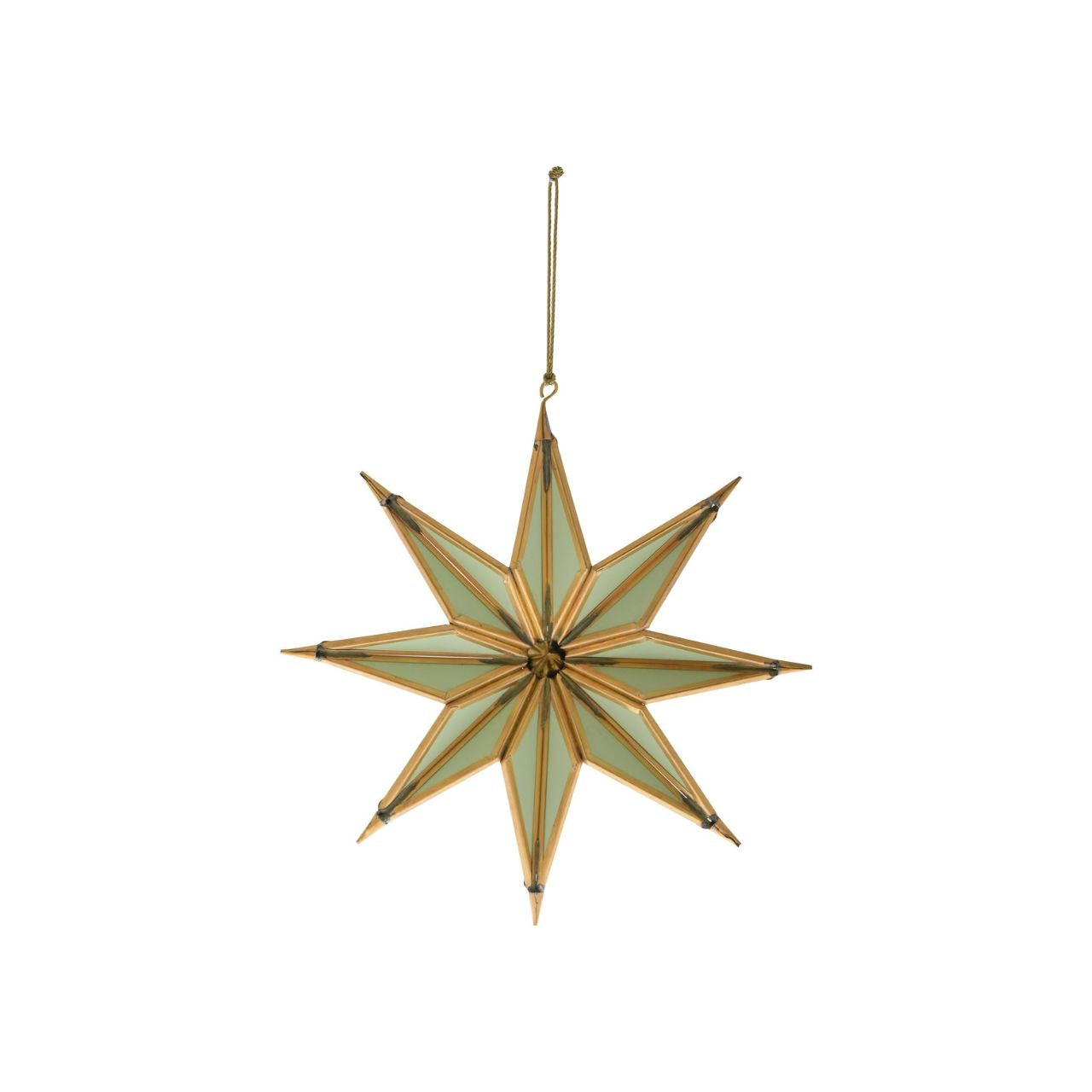 Celestial Gold Mirror Star Tree Decoration Large  A gold mirror star tree decoration by THE SEASONAL GIFT CO.  This gorgeous decoration will stand out amongst the branches on the Christmas tree.