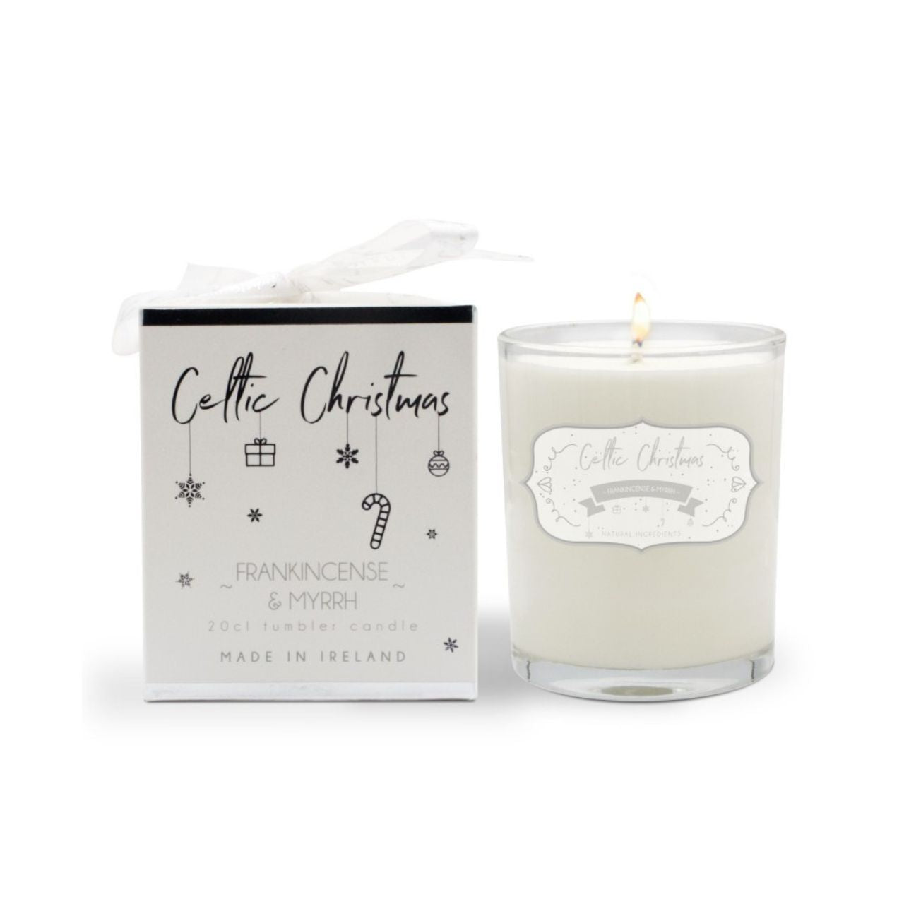 The scent of Frankincense &amp; Myrrh is warm, comforting, and rich, transporting you to a magical world of Christmas past.