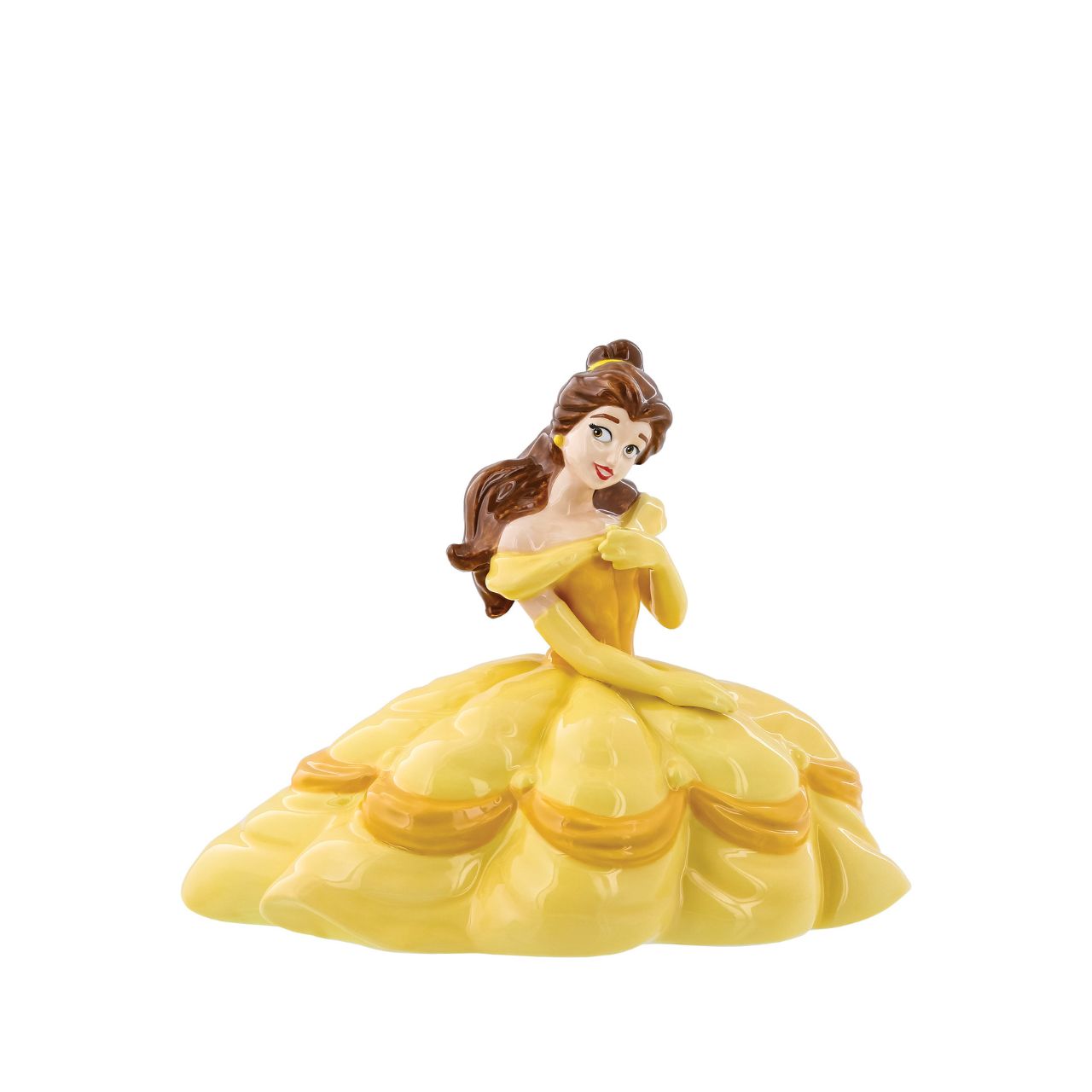 Behold the Disney Belle Money Bank, where dreams meet savings in a tale as old as time. Adorned with Beauty and the Beast's charm, this bank inspires every dreamer to save for their happily ever after.