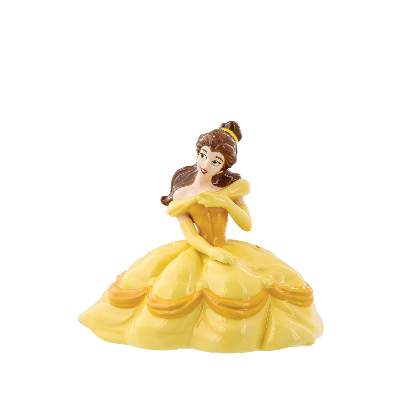 Behold the Disney Belle Money Bank, where dreams meet savings in a tale as old as time. Adorned with Beauty and the Beast's charm, this bank inspires every dreamer to save for their happily ever after.