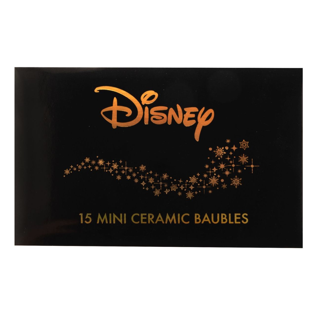 Bring some timeless Disney sparkle to the tree with this set of 15 Disney ceramic baubles. From Disney Classic Collectables - luxurious collectable gifts for the enduring Disney fan.