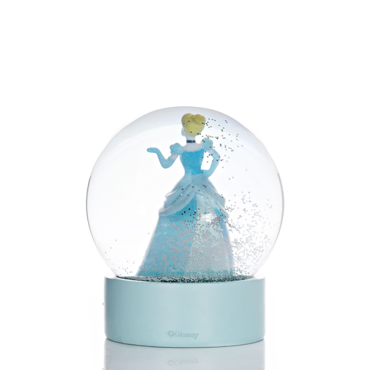 This fun Disney Snowglobe features a beautiful Cinderella figurine and blue glitter, as well as the phrase 'At the Stroke of Midnight' featuring in both silver lettering and a gorgeous font. This would be an amazing stocking filler for any little Cinderella fans in your life.