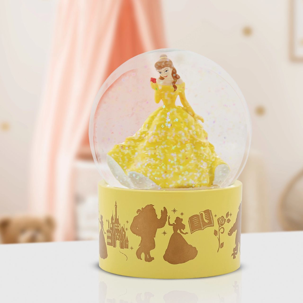 Bring the romance and magic of Belle's world into your home or surprise someone special with a gift that captures the essence of a classical love story. It's not just a waterball; it's a symbol of enduring love and the timeless charm of Beauty and the Beast.