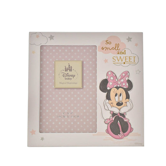 Add a touch of Disney magic to their everyday with a wonderful Minnie Mouse frame from the Magical Beginnings Collection from Disney.