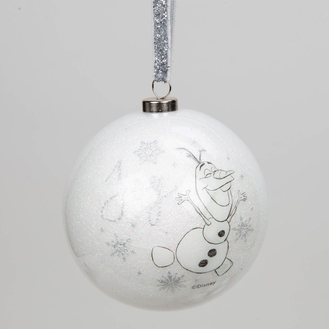 Bring some timeless Disney sparkle to the tree with this set of 15 white glitter baubles. From Disney Classic Collectables - luxurious collectable gifts for the enduring Disney fan.