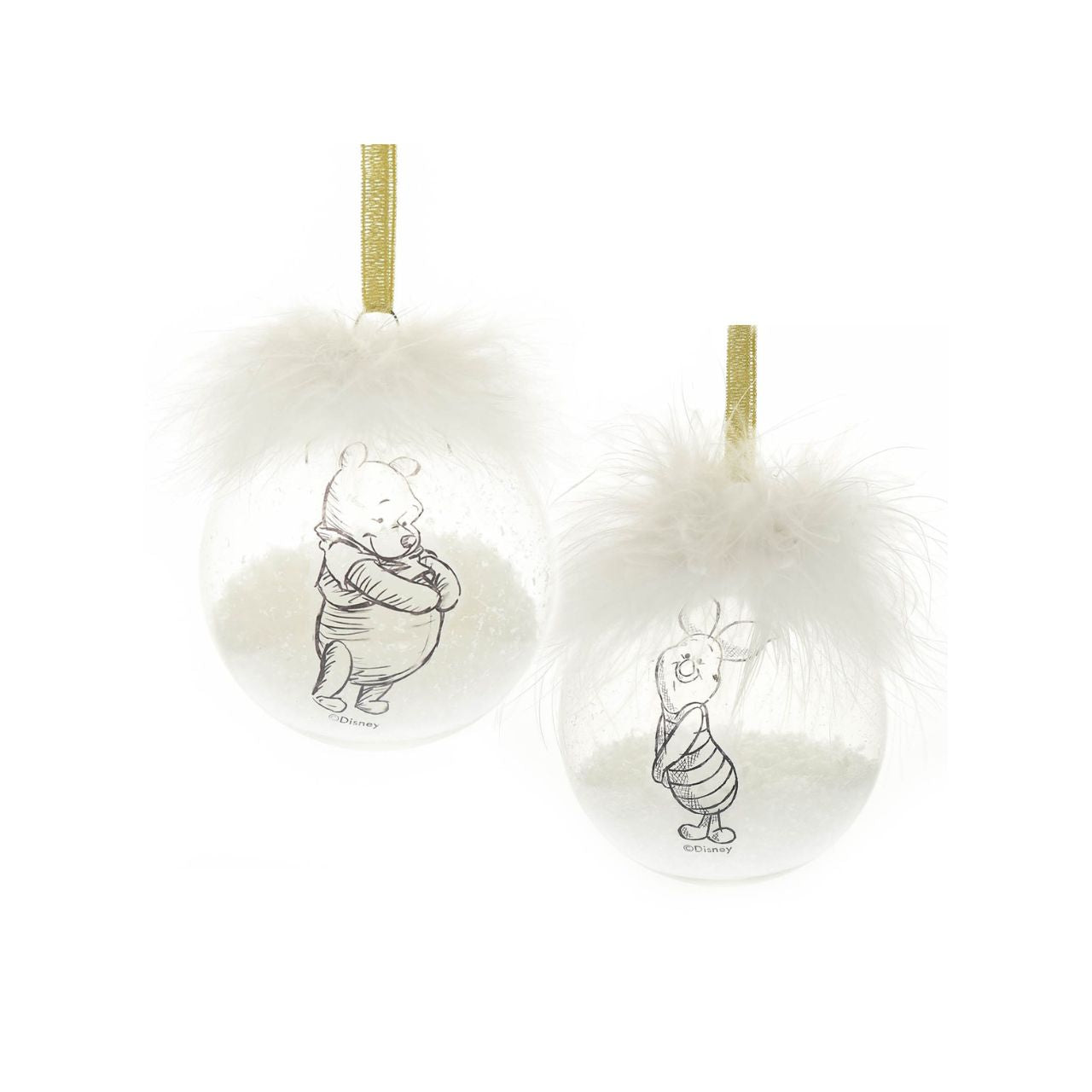 These delightful bow baubles feature characterful Winnie the Pooh and Piglet designs, and would surely brighten up any Christmas tree this year. With festive bow details, these baubles would be a great gift for Winnie the Pooh fans.