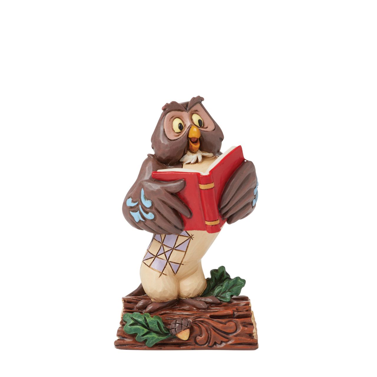 Ever wise Owl from Disney's Winnie the Pooh is now available as a mini figurine from Jim Shore and his Disney Traditions collection. The perfect gift for any fan. Comes in fully branded packaging.