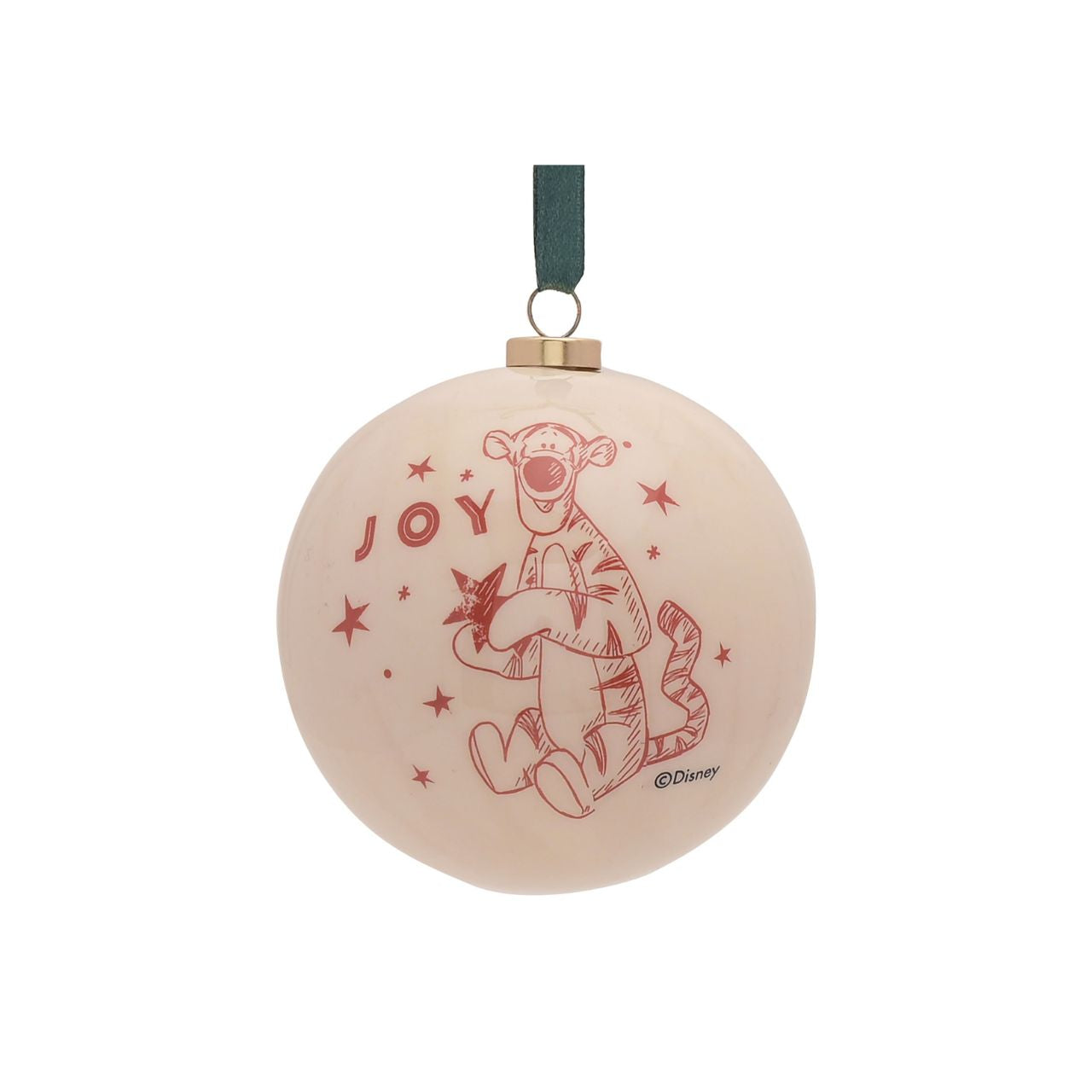 Disney Winnie the Pooh Set of 12 Christmas Baubles  A set of 12 Winnie the Pooh baubles by DISNEY.  These fun-filled decorations will hang proudly and brightly from the Christmas tree throughout December.