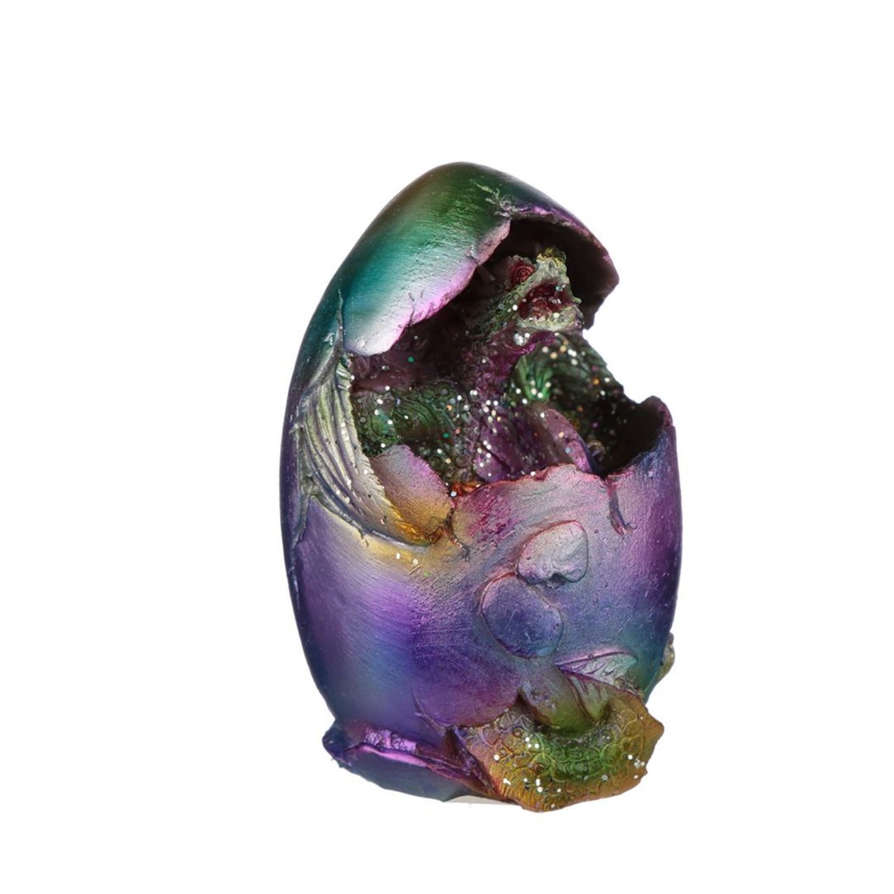 Rainbow Dragon Metallic Hatching Egg  Bring magic to life with a Rainbow Dragon Metallic Hatching Egg. Perfect for dragon enthusiasts of all ages.