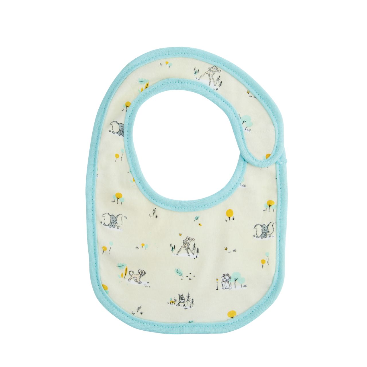 Wipe away those meal times messes with these Classic Disney bibs. With the super soft fabric and easy-peasy fastenings, we've got meal times, and baby, covered. The gender-neutral pack of three comes with separate designs featuring Simba, Thumper, Bambi and Marie.