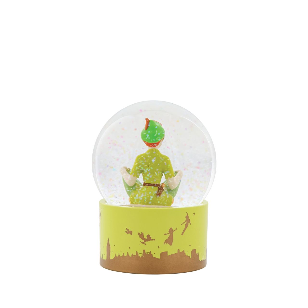 Embark on a whimsical journey to Neverland with our enchanting Peter Pan Figurine Waterball. This delightful creation captures the essence of the boy who never grows up, frozen in a moment of eternal adventure.