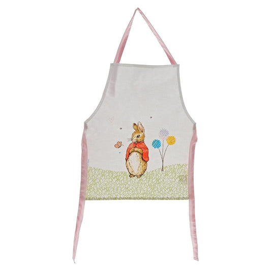 This delightful Flopsy children's apron is perfect for little ones who love baking, painting or generally getting into mischief and making a mess. They have a gloss laminated coating so are easy to wipe down. 