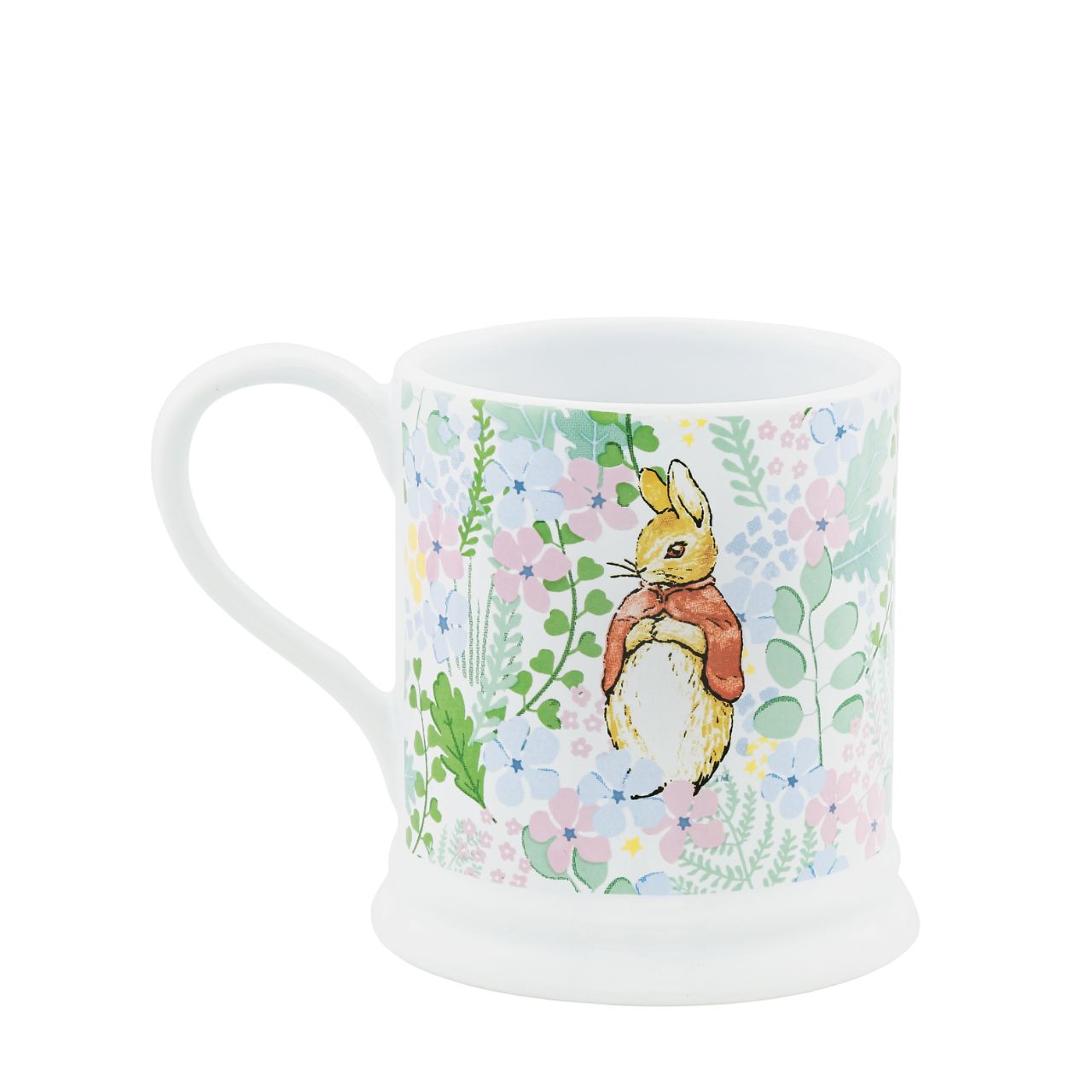 The English Garden collection combines high-quality practical products with Beatrix Potter's timeless characters. Designed in the UK, the range takes inspiration from the original Beatrix Potter illustrations to create beautifully stylish home decor and accessories. The English Garden Mug is a gorgeous piece of tableware and makes a stylish gift for Beatrix Potter fans.