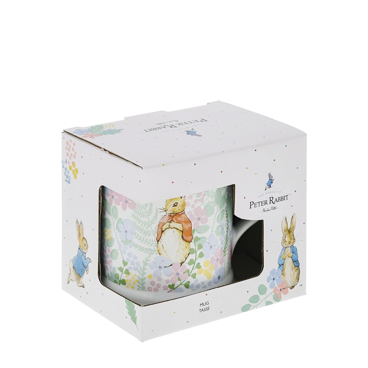 The English Garden collection combines high-quality practical products with Beatrix Potter's timeless characters. Designed in the UK, the range takes inspiration from the original Beatrix Potter illustrations to create beautifully stylish home decor and accessories. The English Garden Mug is a gorgeous piece of tableware and makes a stylish gift for Beatrix Potter fans.