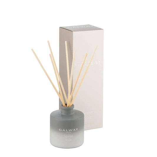 Sycamore & Sage Diffuser  Transport yourself to a special place with the perfect fragrance for your home. Our Sycamore & Sage scent will transform any room and certainly set the right mood. Fresh top notes of citrus & marine are blended with rose & violet florals.