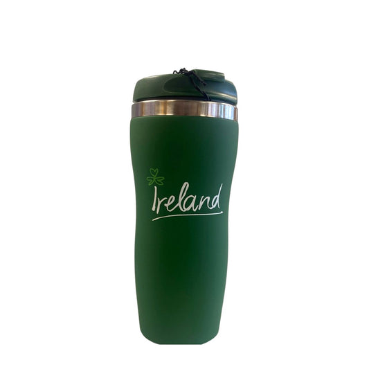 Experience the beauty of Ireland on the go with our Ireland Travel Mug Tumbler. Made with durable materials, this tumbler keeps your drinks hot or cold for hours.