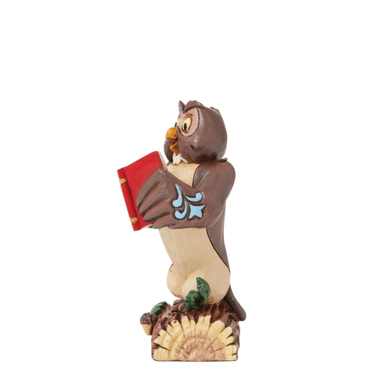 Ever wise Owl from Disney's Winnie the Pooh is now available as a mini figurine from Jim Shore and his Disney Traditions collection. The perfect gift for any fan. Comes in fully branded packaging.