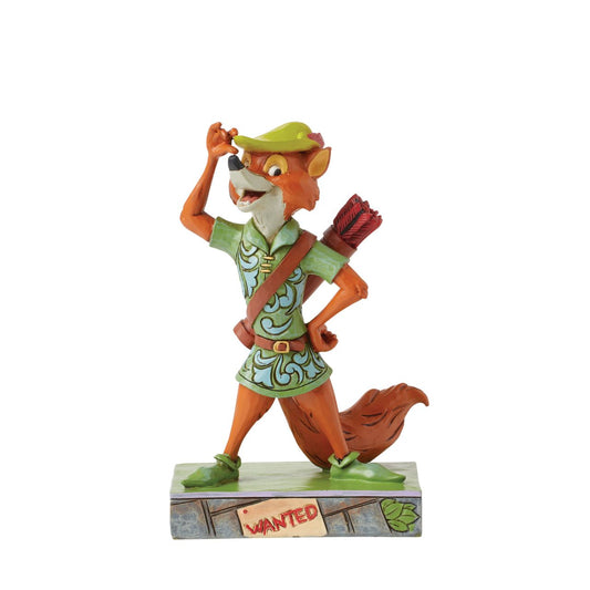 Robin Hood Personality Pose Made from cast stone. Packed in a branded gift box. Unique variations should be expected as this product is hand painted. Not a toy or children's product. Intended for adults.