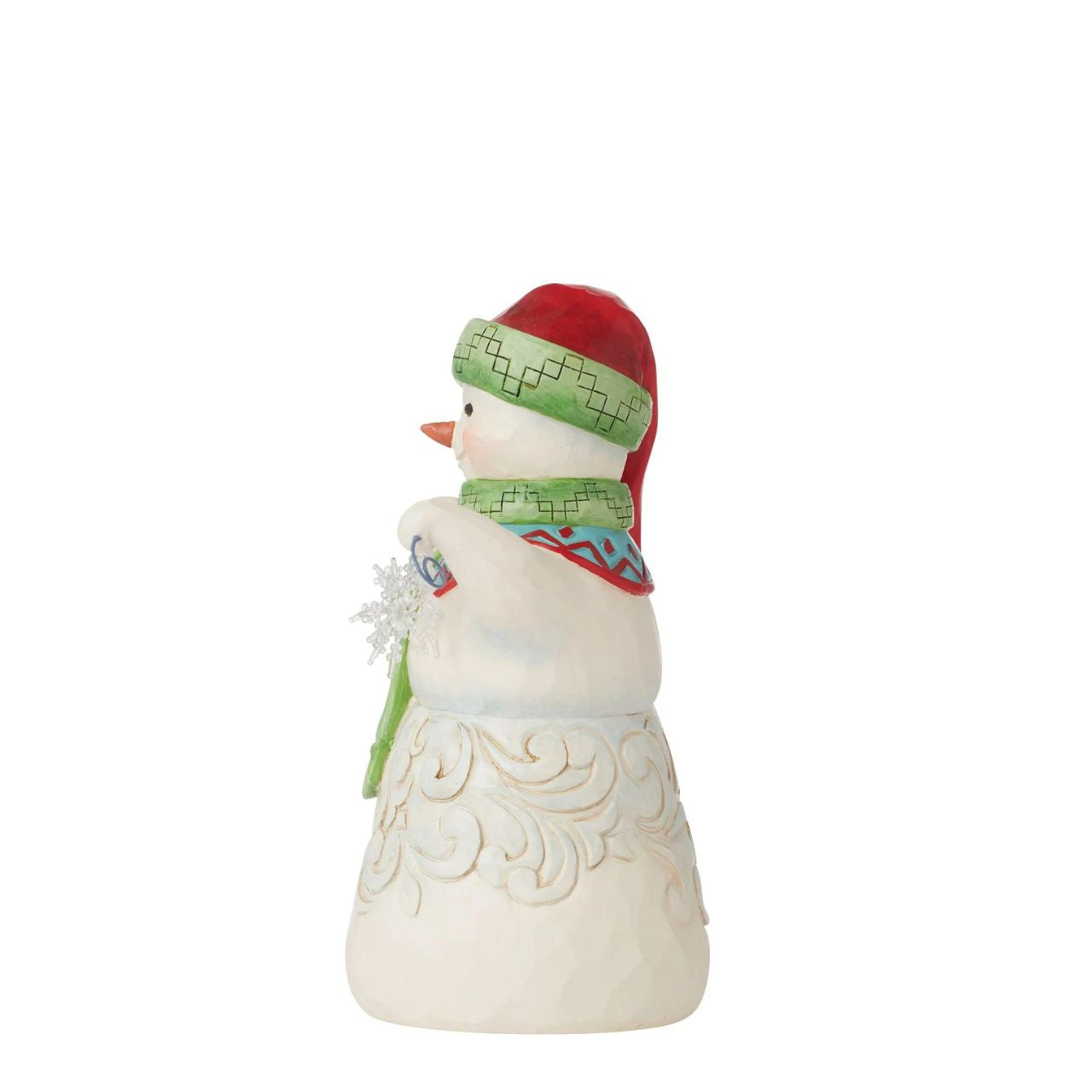 Celebrating the festive period, this Snowman is the perfect addition to any Christmas display. Comes from the Heartwood Creek collection by Jim Shore. Arrives in fully branded packaging.