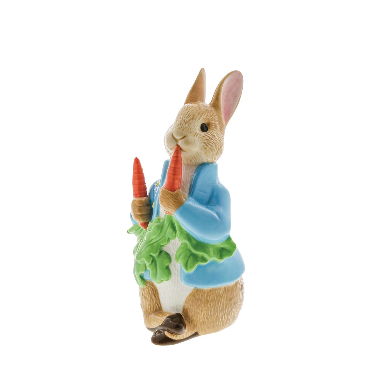 Brand new from Enesco, the Peter Rabbit with Radishes Porcelain Figurine - Limited Edition of 1200. The perfect gift for any Beatrix Potter fan.