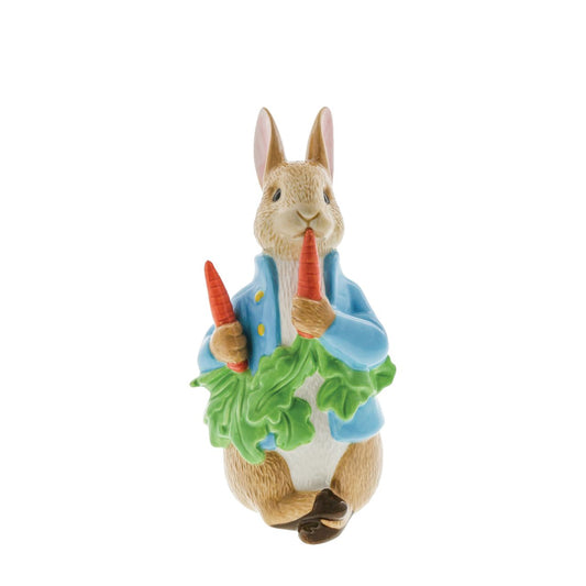 Brand new from Enesco, the Peter Rabbit with Radishes Porcelain Figurine - Limited Edition of 1200. The perfect gift for any Beatrix Potter fan.