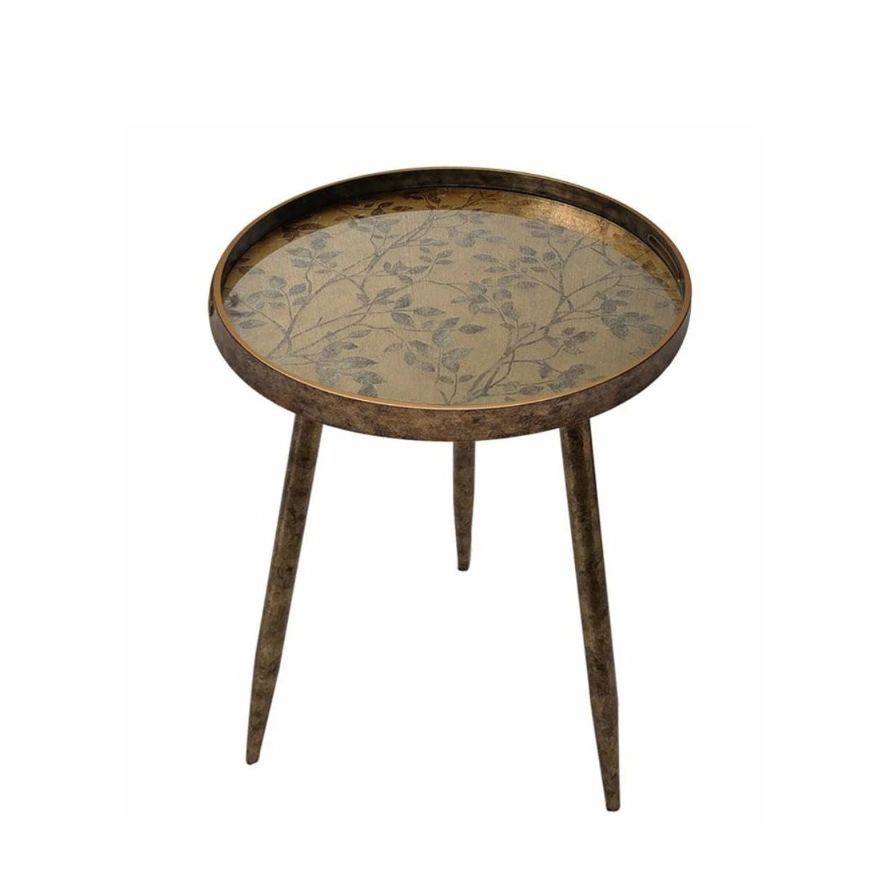 Introducing our Oriental Tree Side Table – a stunning fusion of rugged elegance and delicate beauty.