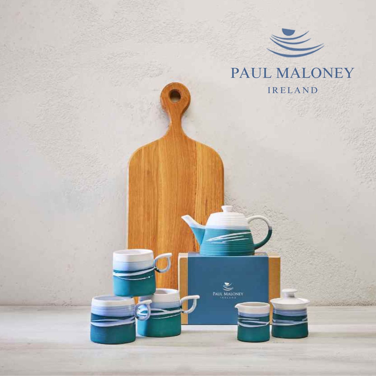 The Paul Maloney Pottery Teal Utensil Tidy is a handmade, one-of-a-kind piece that features a unique teal glazed surface. This artisanal piece was handcrafted by Paul Maloney and features a classic design that adds stylish, contemporary charm to any kitchen. Perfect for storing kitchen utensils, it offers functionality, as well as style.