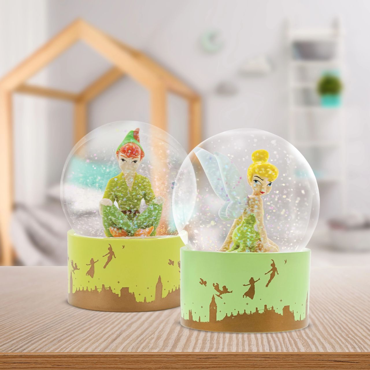 Embark on a whimsical journey to Neverland with our enchanting Peter Pan Figurine Waterball. This delightful creation captures the essence of the boy who never grows up, frozen in a moment of eternal adventure.