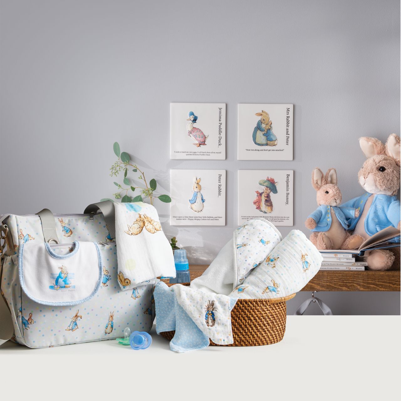 Peter Rabbit Baby Collection Hooded Towel