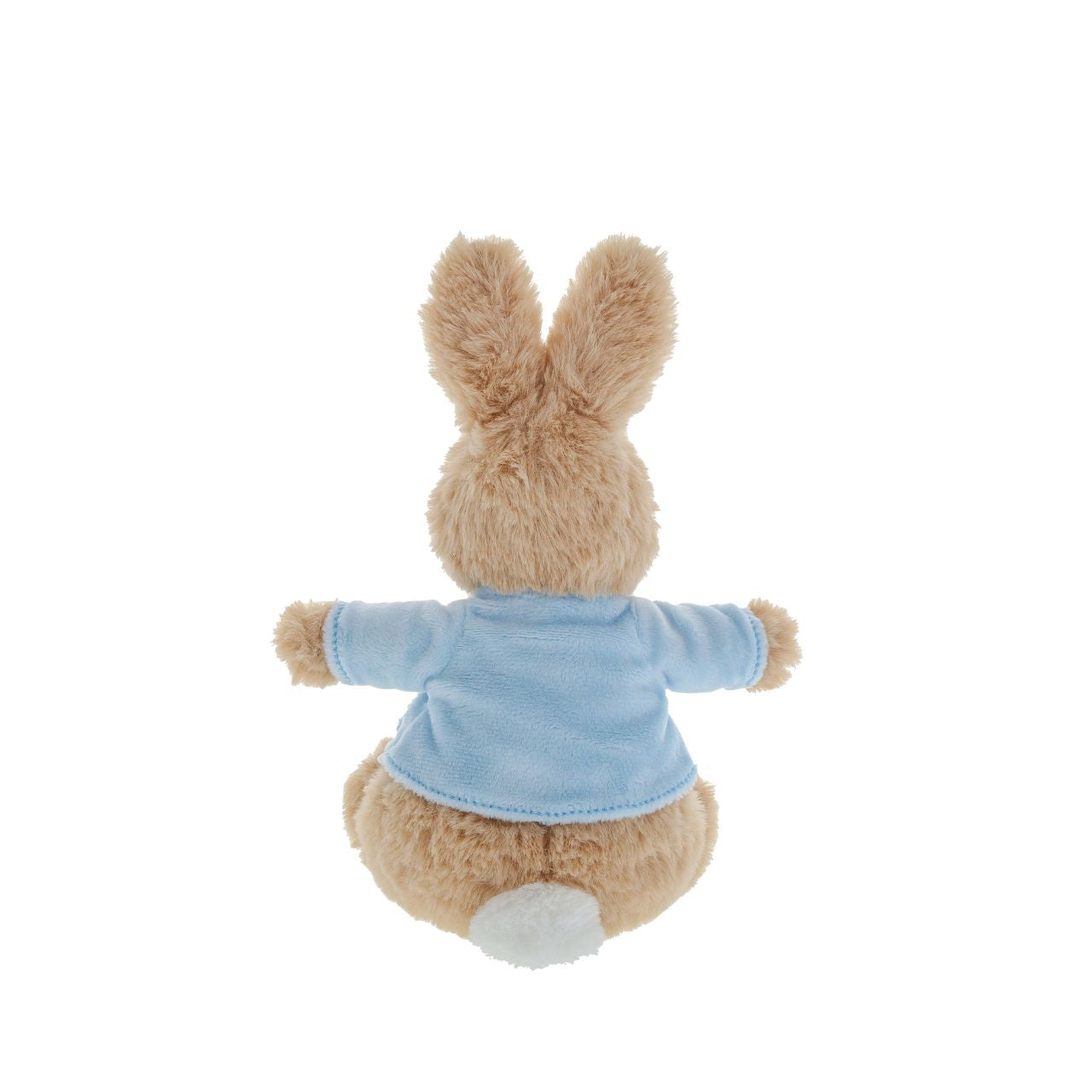 Peter Rabbit Medium  This Peter Rabbit soft toy is made from beautifully soft fabric and is dressed in clothing exactly as illustrated by Beatrix Potter, with his signature blue jacket. The Peter Rabbit collection features the much loved characters from the Beatrix Potter books and this quality and authentic soft toy is sure to be adored for many years to come.