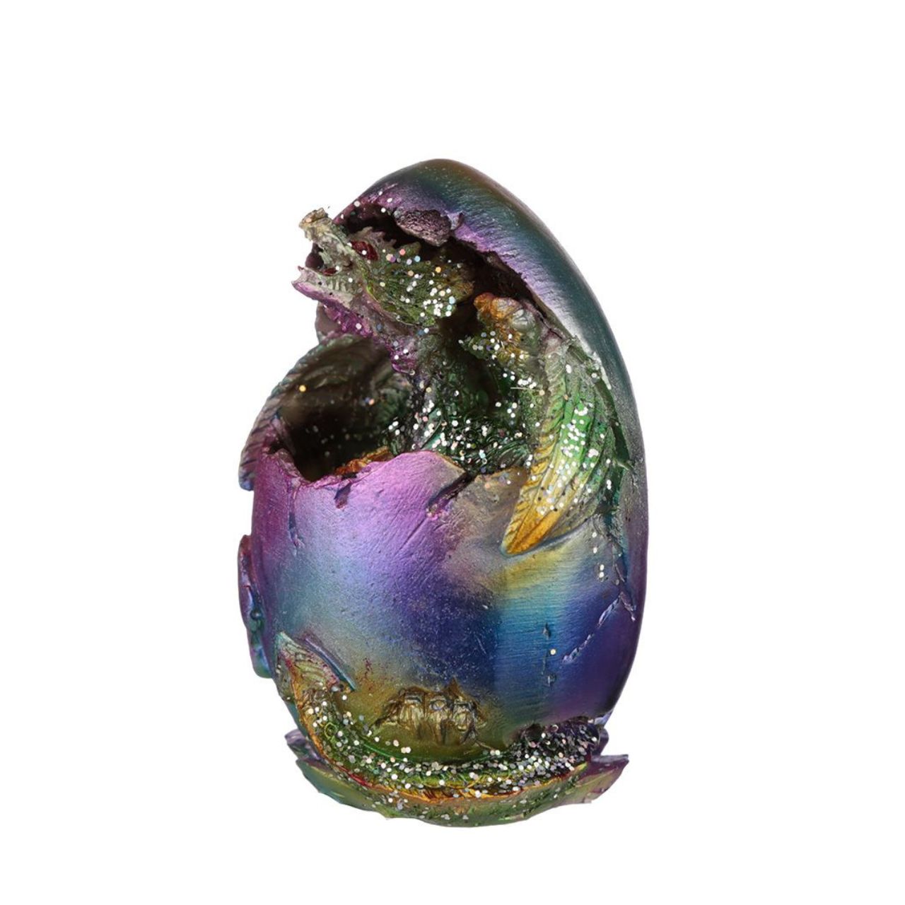 Rainbow Dragon Metallic Hatching Egg  Bring magic to life with a Rainbow Dragon Metallic Hatching Egg. Perfect for dragon enthusiasts of all ages.