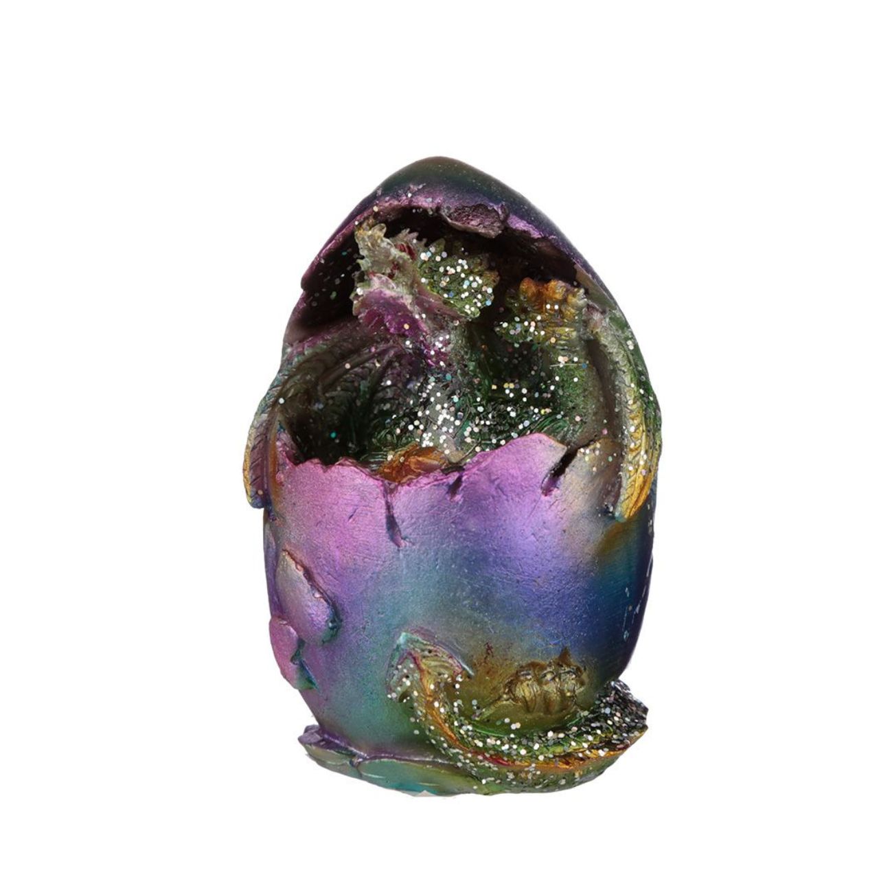 Rainbow Dragon Metallic Hatching Egg  Bring magic to life with a Rainbow Dragon Metallic Hatching Egg. Perfect for dragon enthusiasts of all ages.