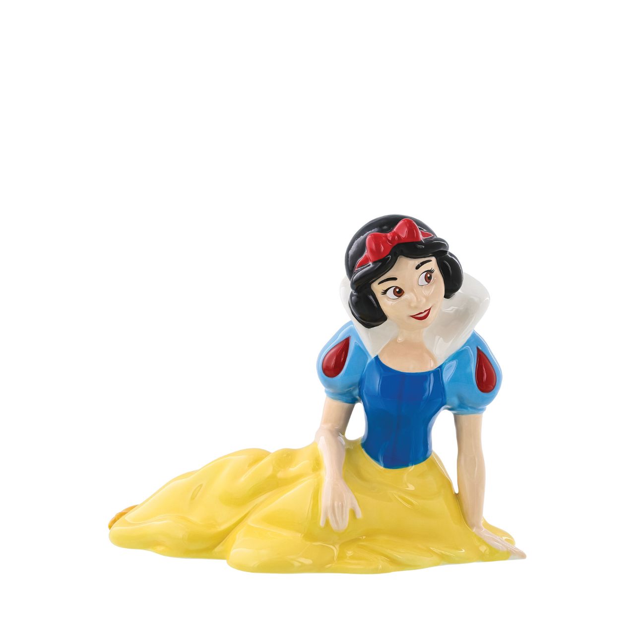 Discover the Disney Snow White Money Bank, where every coin tells a fairy tale. Adorned with Snow White's timeless grace, this bank invites you to save for magical moments. Let her kindness and optimism accompany your savings journey with a touch of Disney enchantment.