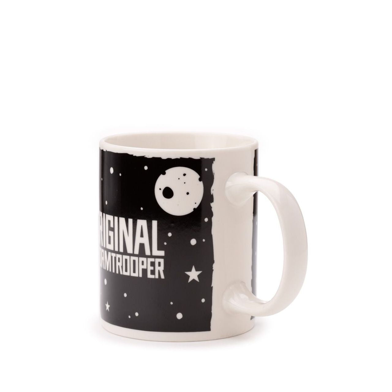 This porcelain mug features a festive design inspired by the iconic Stormtrooper from the Star Wars franchise. Made with high-quality materials, it is perfect for sipping your favorite holiday beverages. Show off your love for Star Wars and celebrate the season with The Original Stormtrooper Christmas Porcelain Mug.