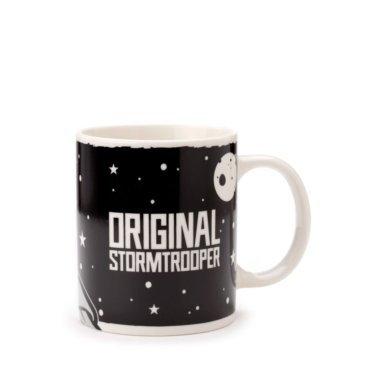 This porcelain mug features a festive design inspired by the iconic Stormtrooper from the Star Wars franchise. Made with high-quality materials, it is perfect for sipping your favorite holiday beverages. Show off your love for Star Wars and celebrate the season with The Original Stormtrooper Christmas Porcelain Mug.