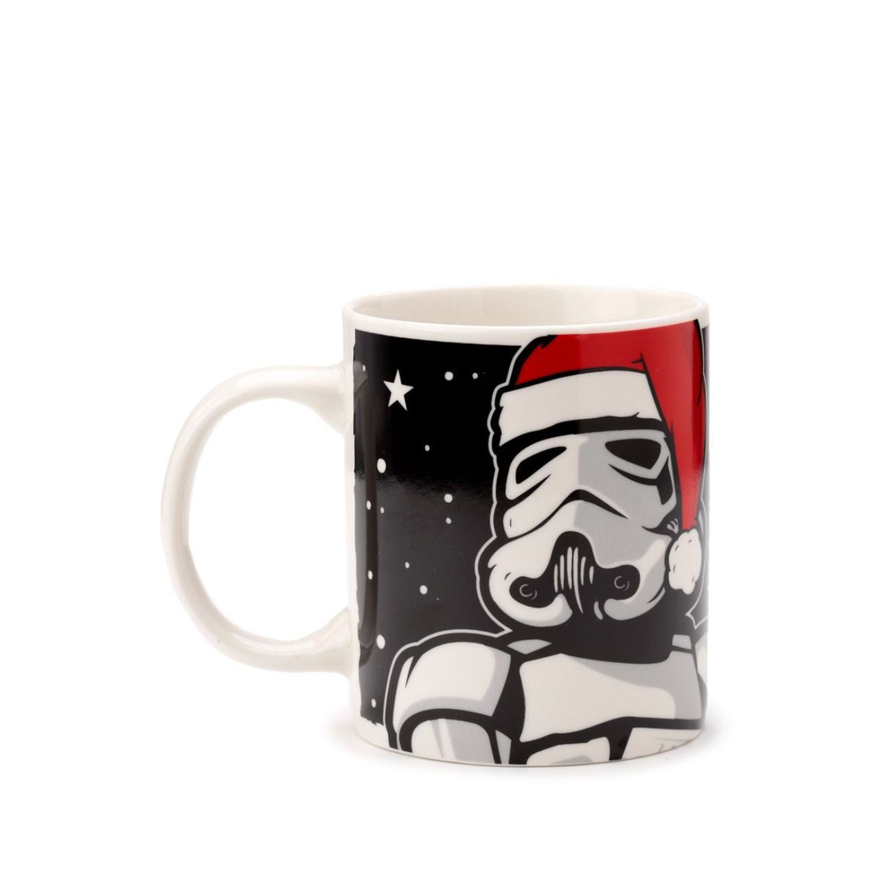 This porcelain mug features a festive design inspired by the iconic Stormtrooper from the Star Wars franchise. Made with high-quality materials, it is perfect for sipping your favorite holiday beverages. Show off your love for Star Wars and celebrate the season with The Original Stormtrooper Christmas Porcelain Mug.