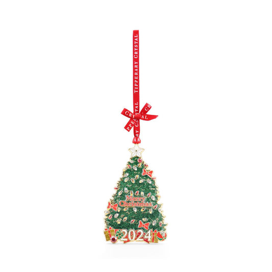 Make magical memories in 2024 with our stunning Sparkle Christmas Tree Decoration! This exquisite ornament features a captivating blend of shimmering metallics and radiant glitter, designed to brighten your holiday celebrations and bring joy to your home.