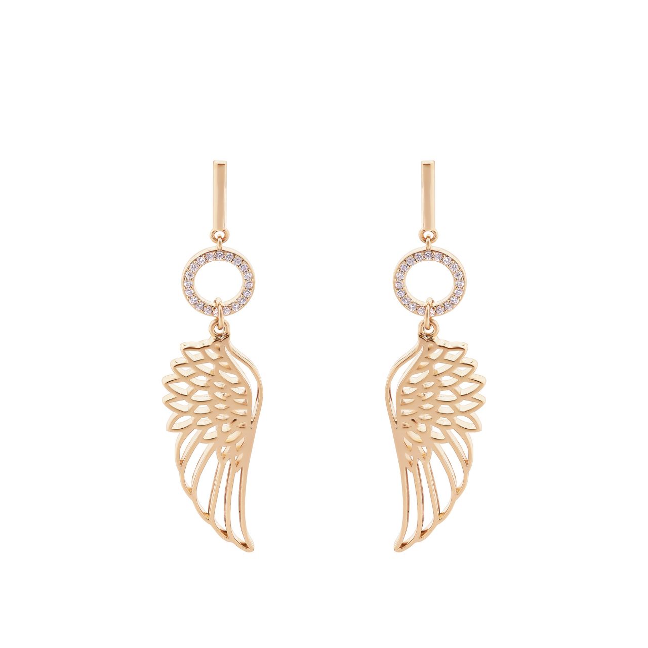 Elevate your style with these stunning silver Angel Wing Earrings from Tipperary. Crafted with expert precision, these earrings feature delicate angel wing details for a beautiful and timeless look. Perfect for any occasion and sure to be a cherished addition to your jewellery collection.