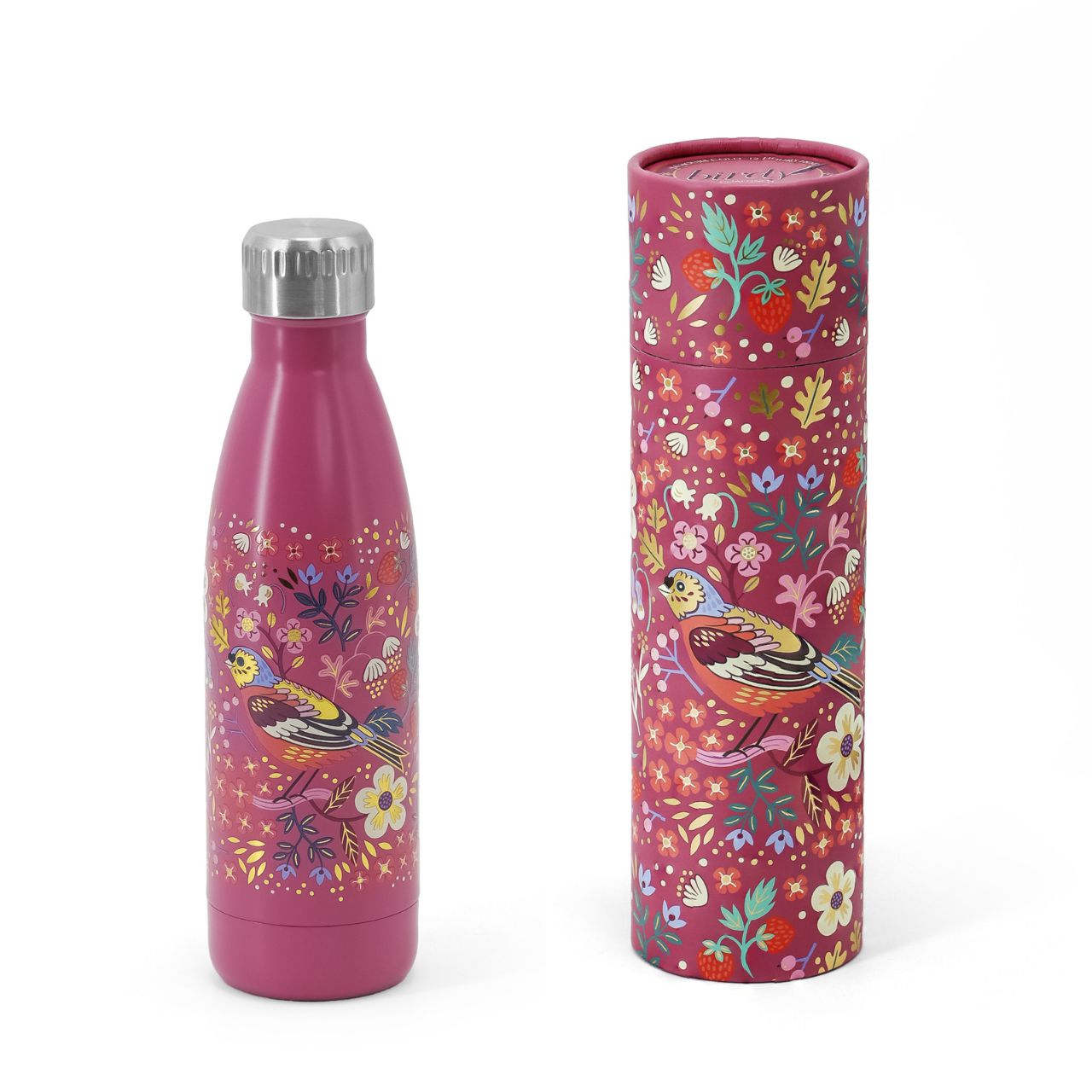 Stay hydrated in style with the Birdy Metal Water Bottle. This sleek bottle is perfect for both everyday use and outdoor adventures. Featuring an exquisite intricate design that combines art and functionality.